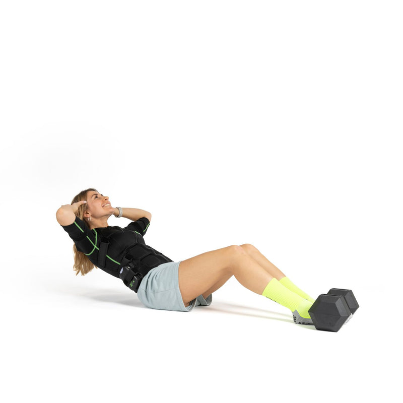 EMS-Weste-Situp-Hantel