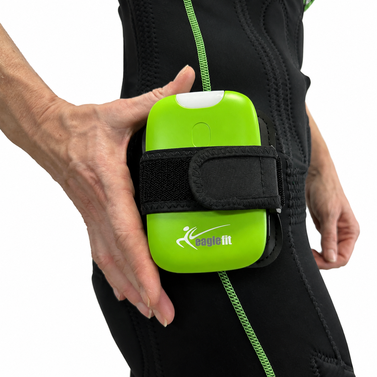 HOME EMS Anzug mit gruener HOME EMS Box