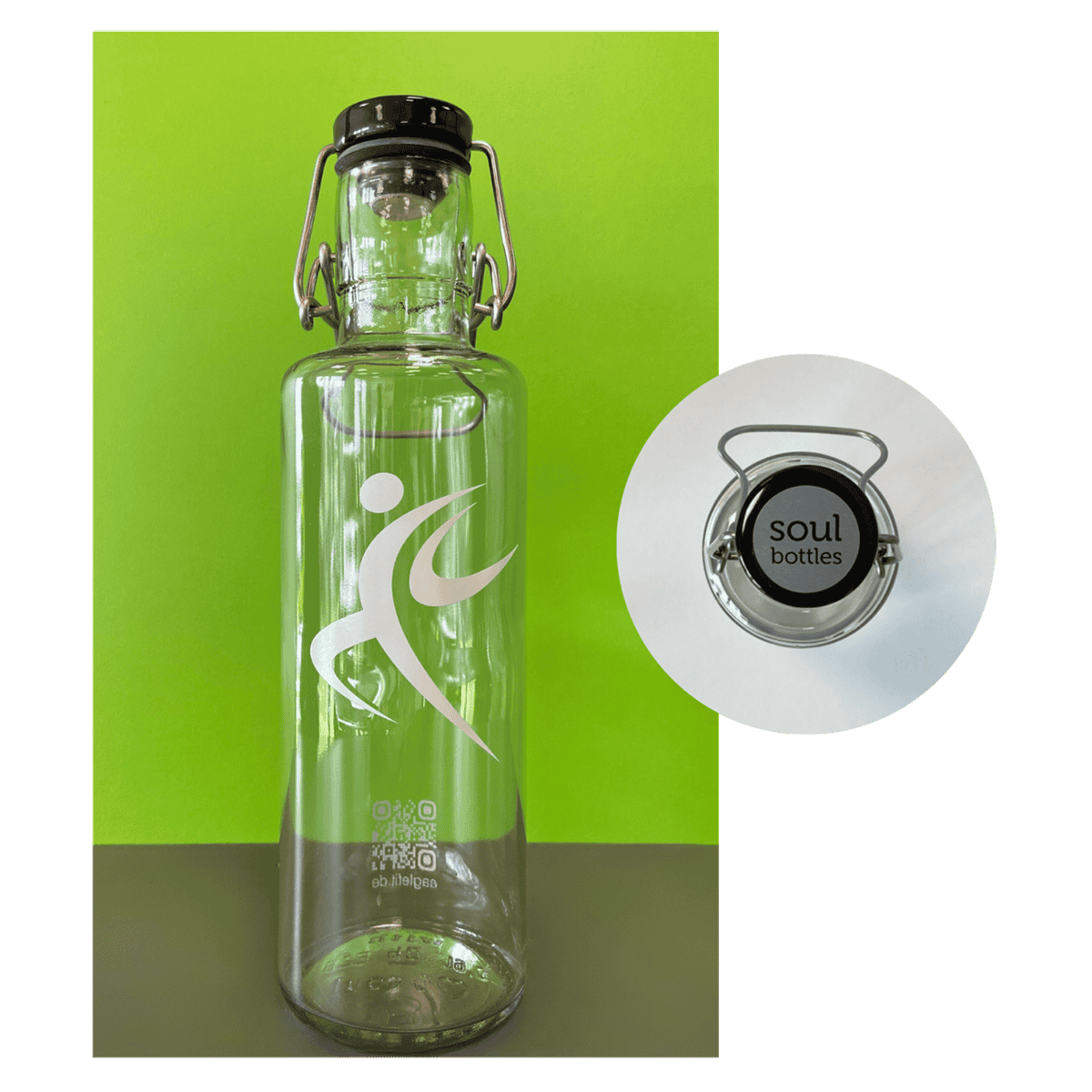 Shopbild Glas Flasche eaglefit